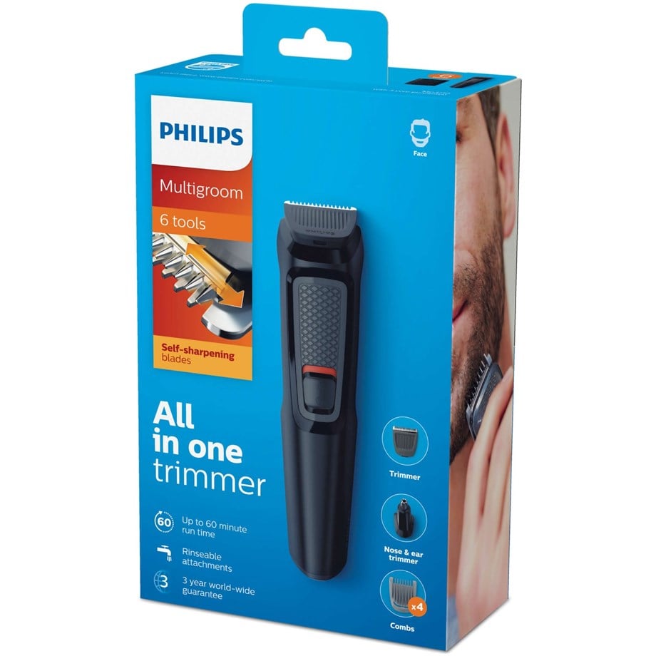 Philips Multigroom 3000 Serisi MG3710/15 6'sı 1 Arada Erkek Bakım Seti
