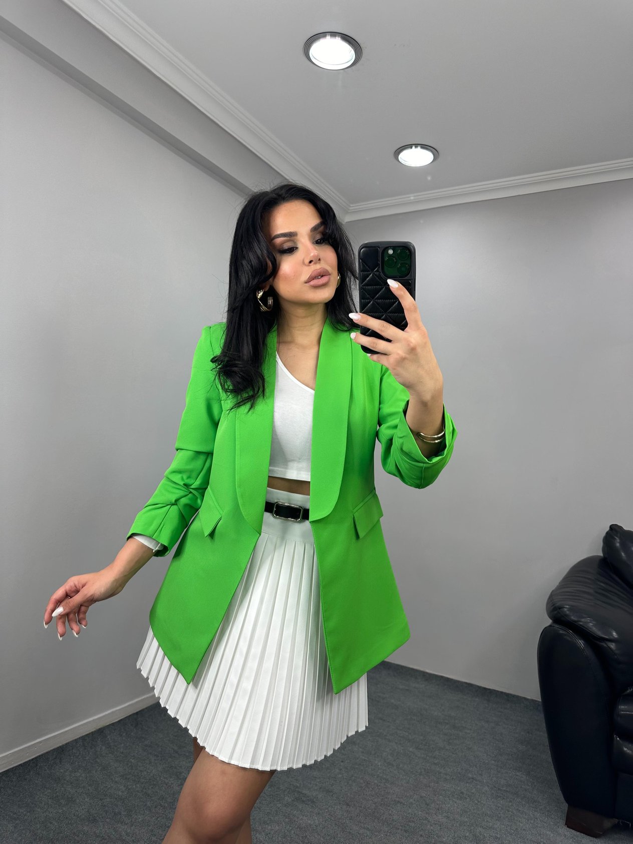 İsabelle Blazer Ceket Yeşil