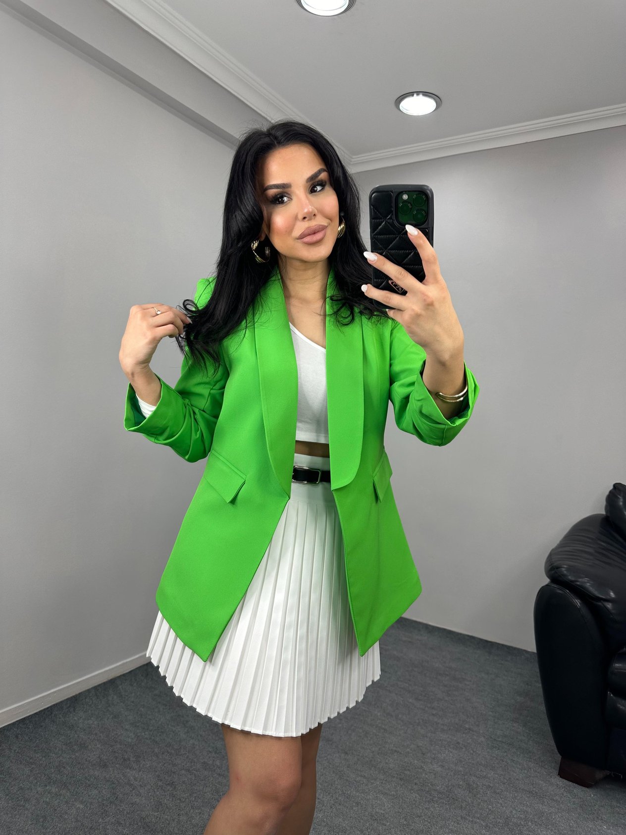 İsabelle Blazer Ceket Yeşil