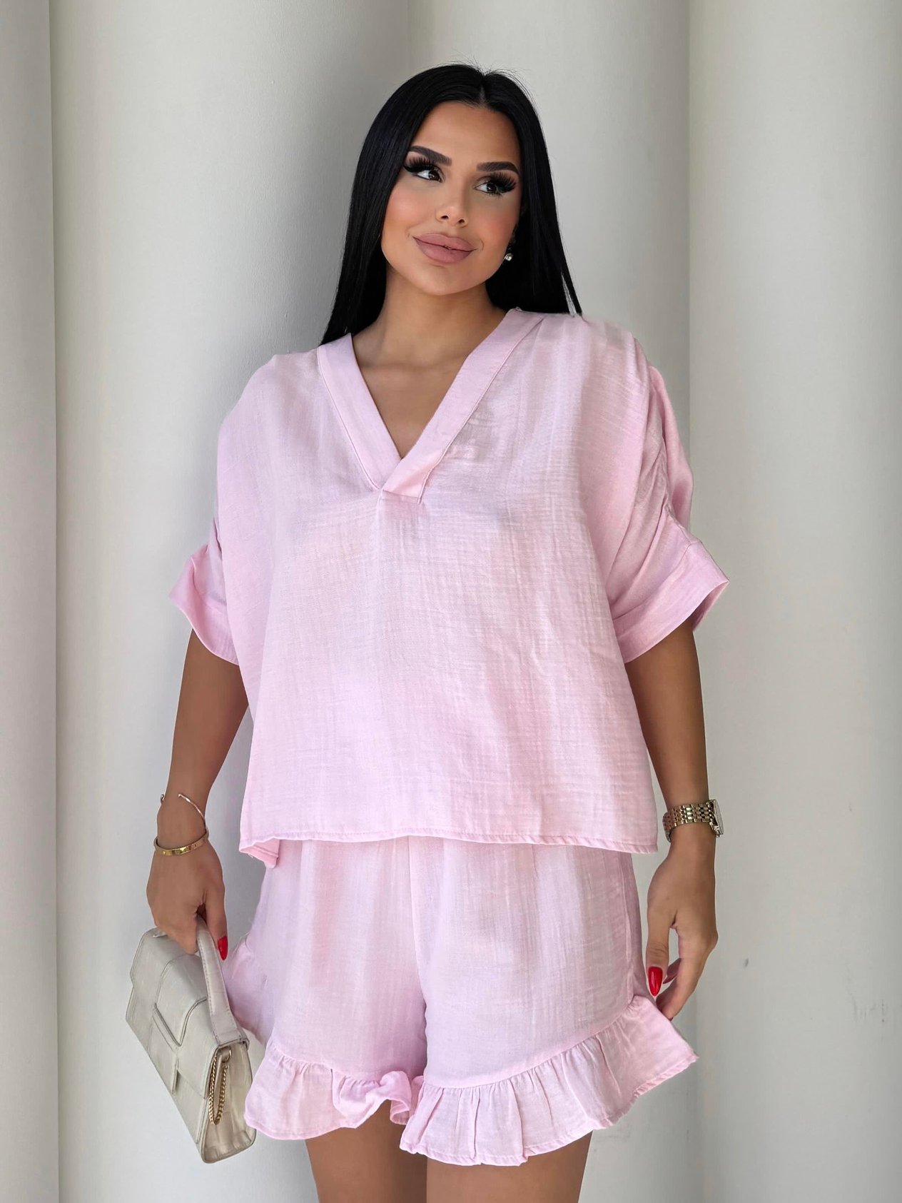 Ukles İkili Takım Pembe