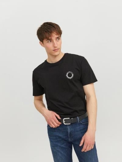 JACHARRY EMBOSSED BELT NOOS Black