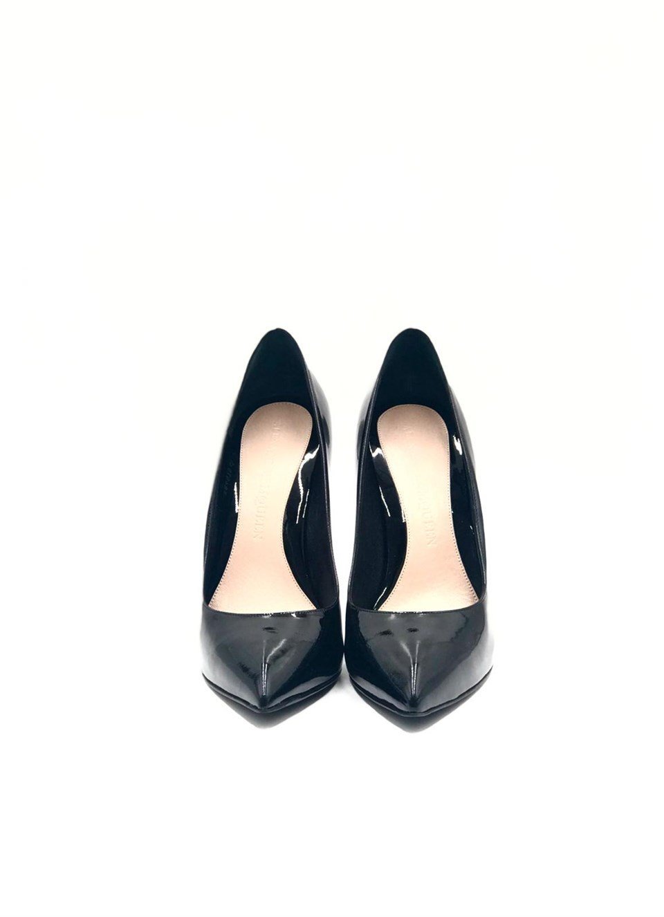 Black Patent Leather High Heels