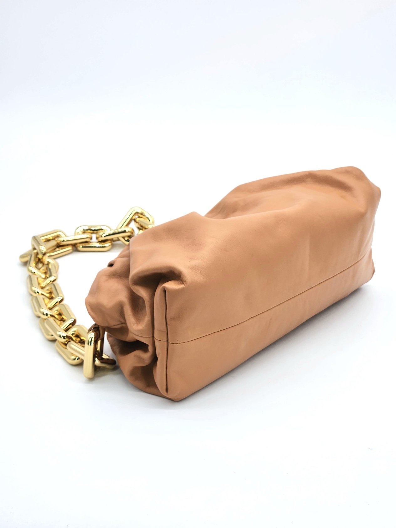  Bottega Veneta Brown The Chain Pouch Bag BOTTEGA VENETA  