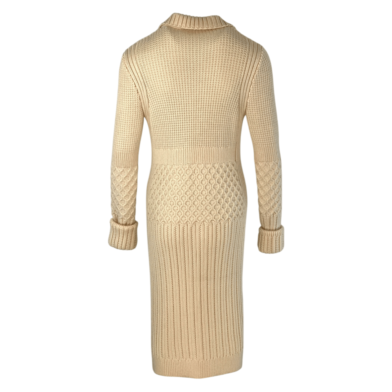  Celine Cream Long Cardigan M CELINE  