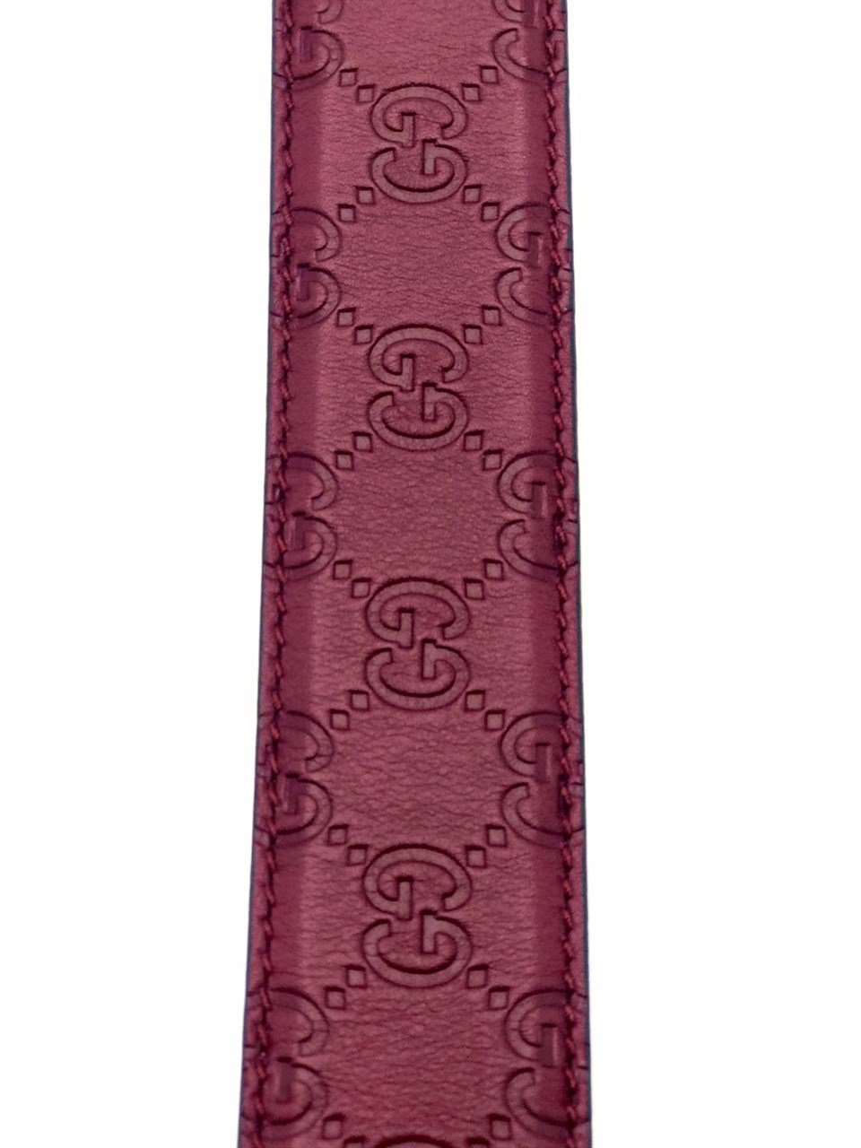 GG Logo Burgundy Belt