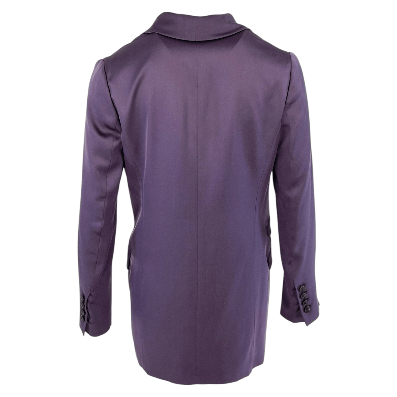  Gucci Purple Satin Jacket IT40 GUCCI  