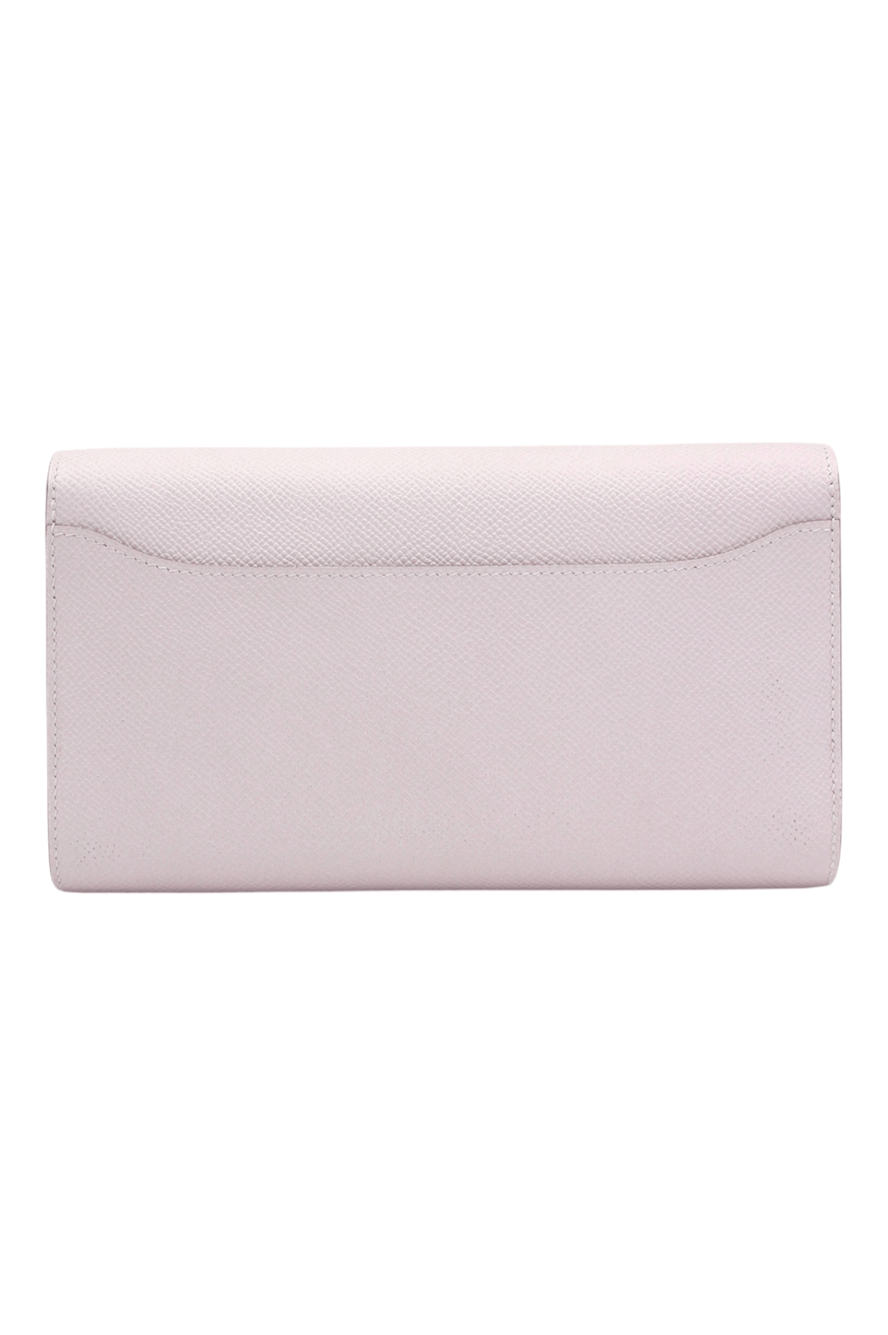  Hermes Epsom Leather Palladium Hardware Mauve Pale Constance To Go Wallet HERMES  