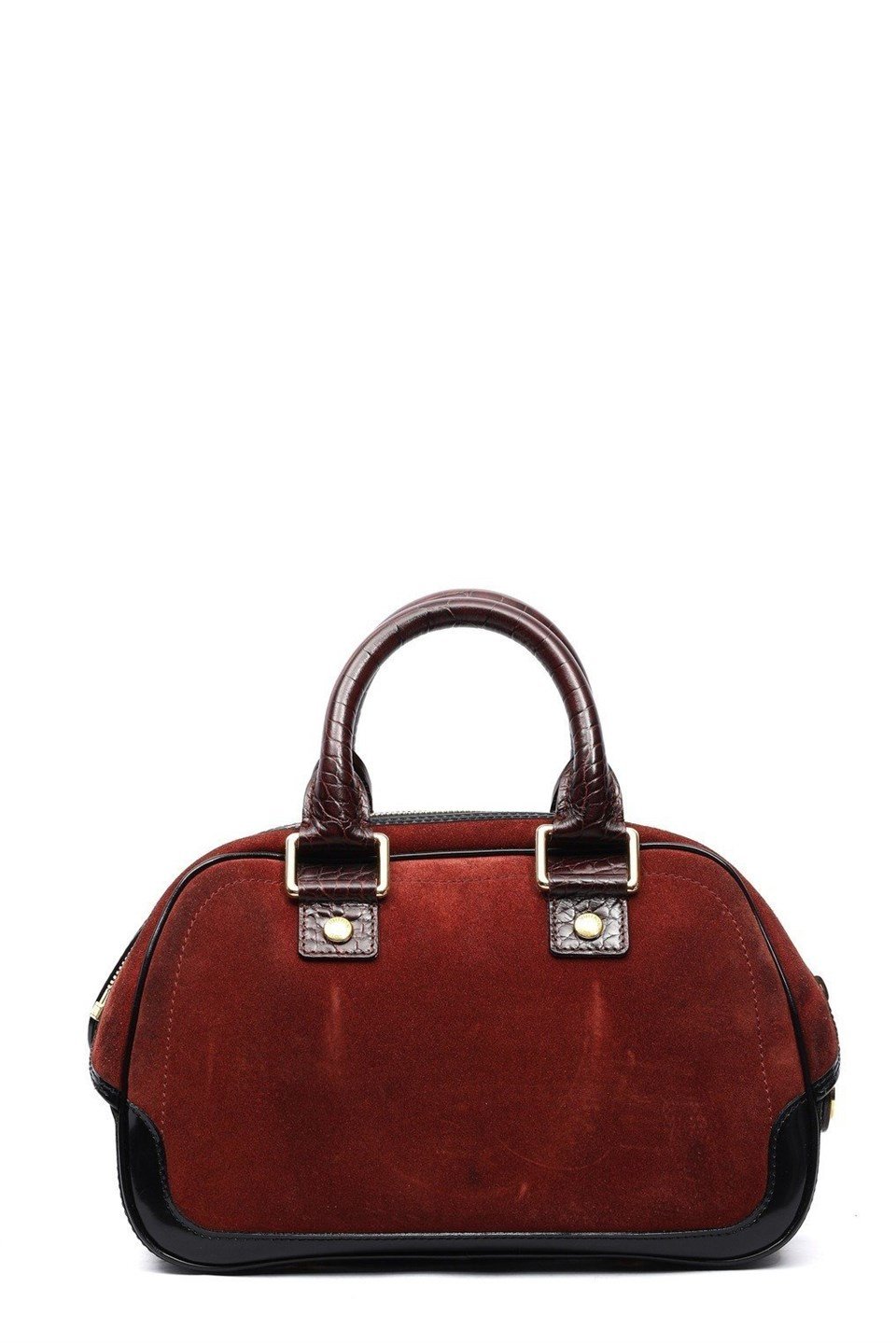 Limited Edition Suede Havane Stamped Bag