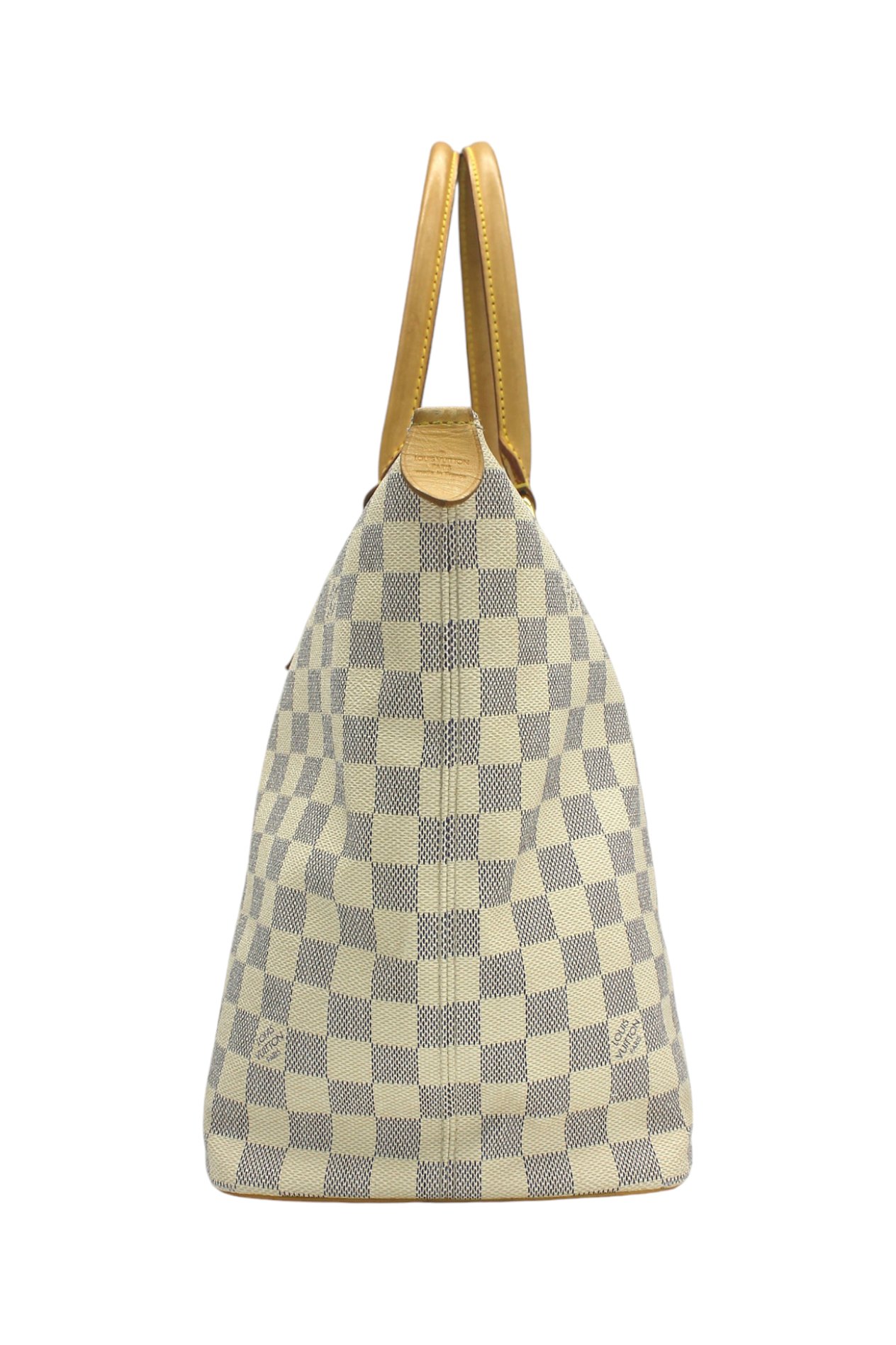  Louis Vuitton Beige Damier Azur Saleya MM Tote Bag LOUIS VUITTON  