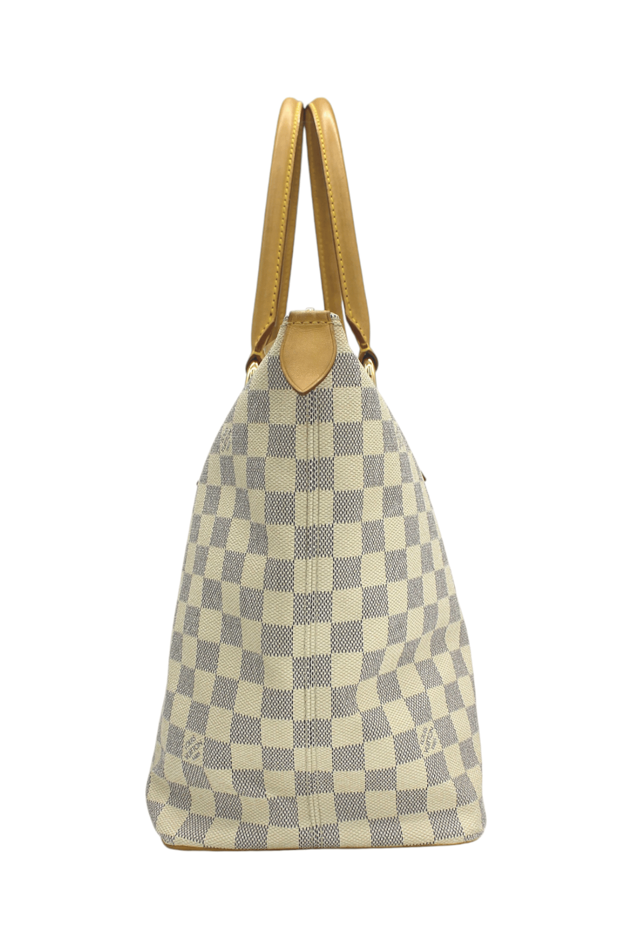  Louis Vuitton Beige Damier Azur Saleya MM Tote Bag LOUIS VUITTON  