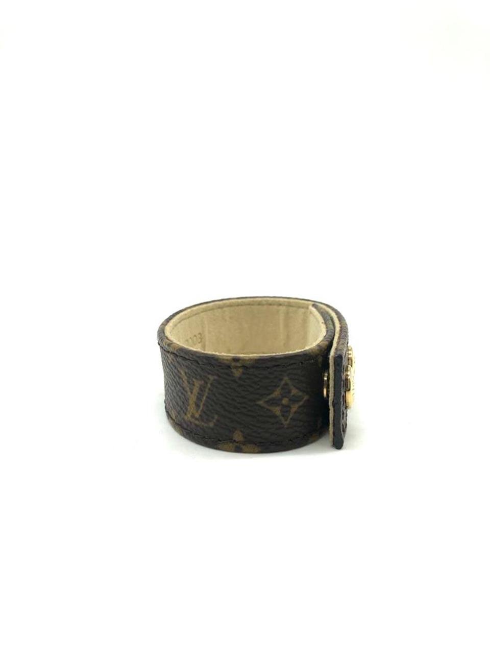  Louis Vuitton Brown Monogram Bracelet LOUIS VUITTON  