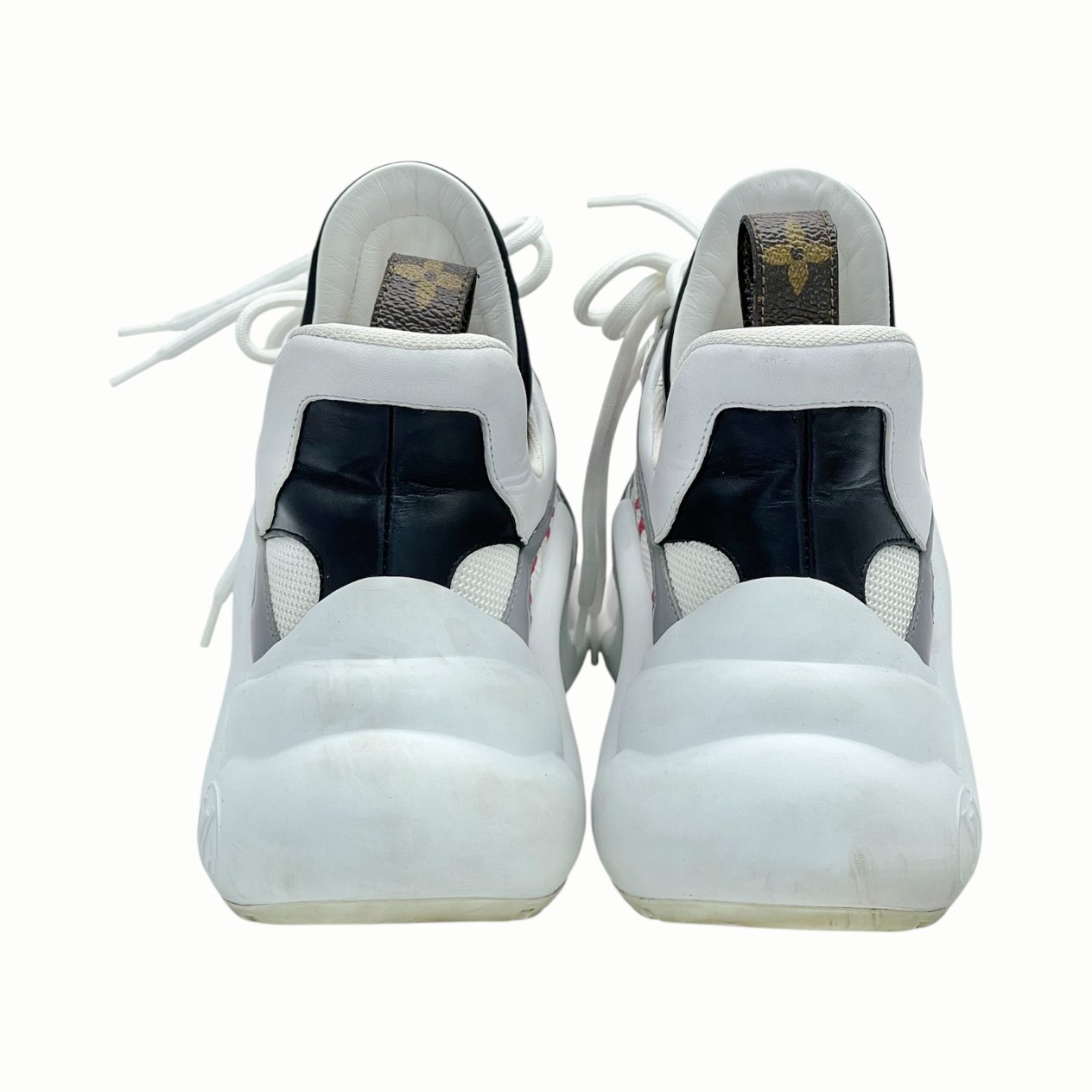  Louis Vuitton Pink White Archlight Sneakers 36.5 LOUIS VUITTON  