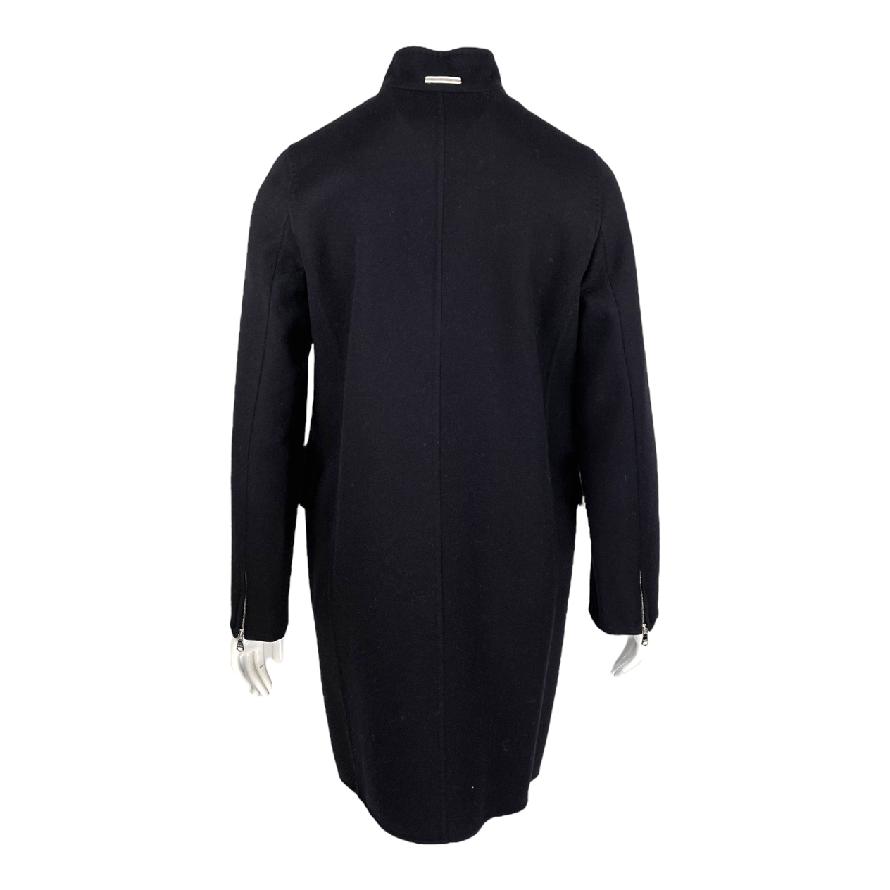  Max Mara City Black Wool Coat IT42 MAX MARA CITY  