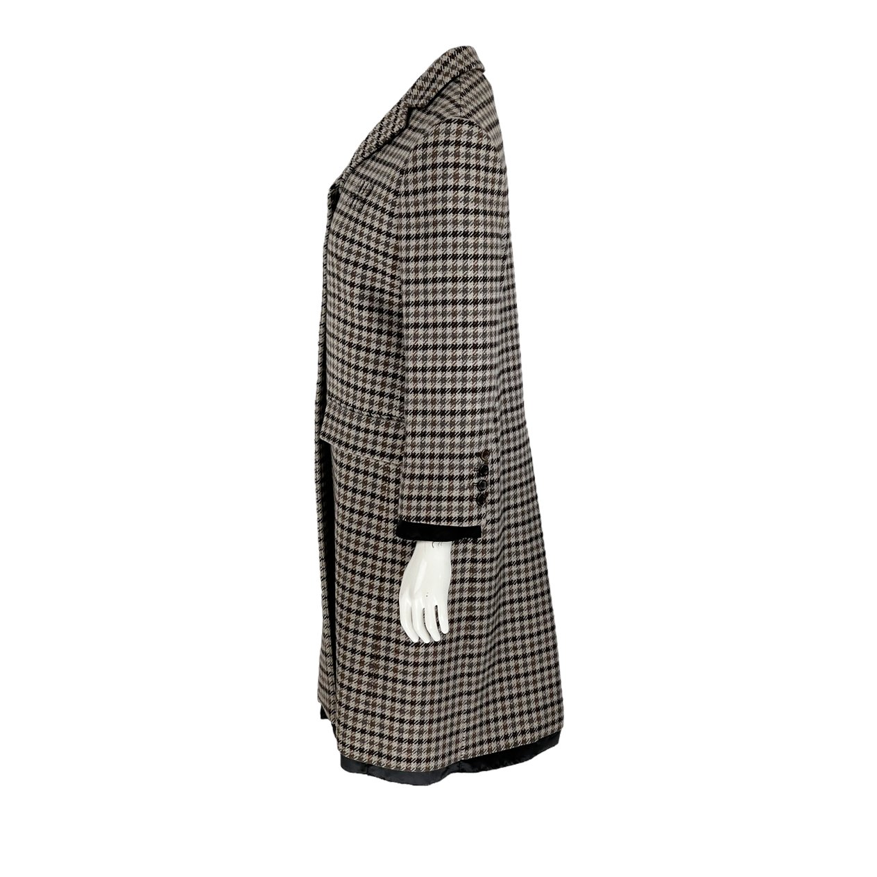  Miu Miu Wool Houndstooth 2023 Coat IT40 MIU MIU  