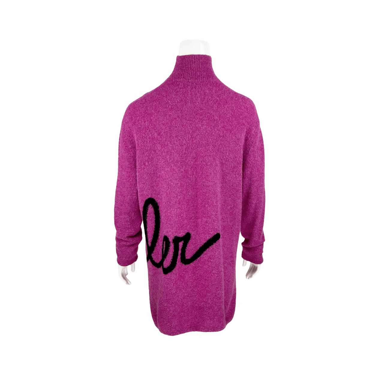  Moncler Pink Alpaca Wool Lupetto Tricot S MONCLER  