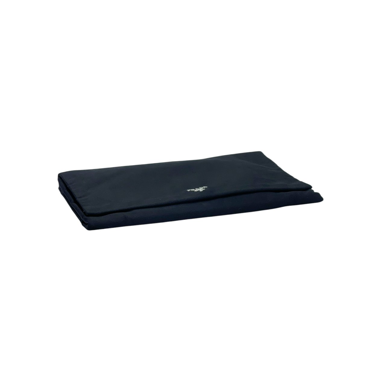  Prada Black Satin Pochette Flap Clutch PRADA  