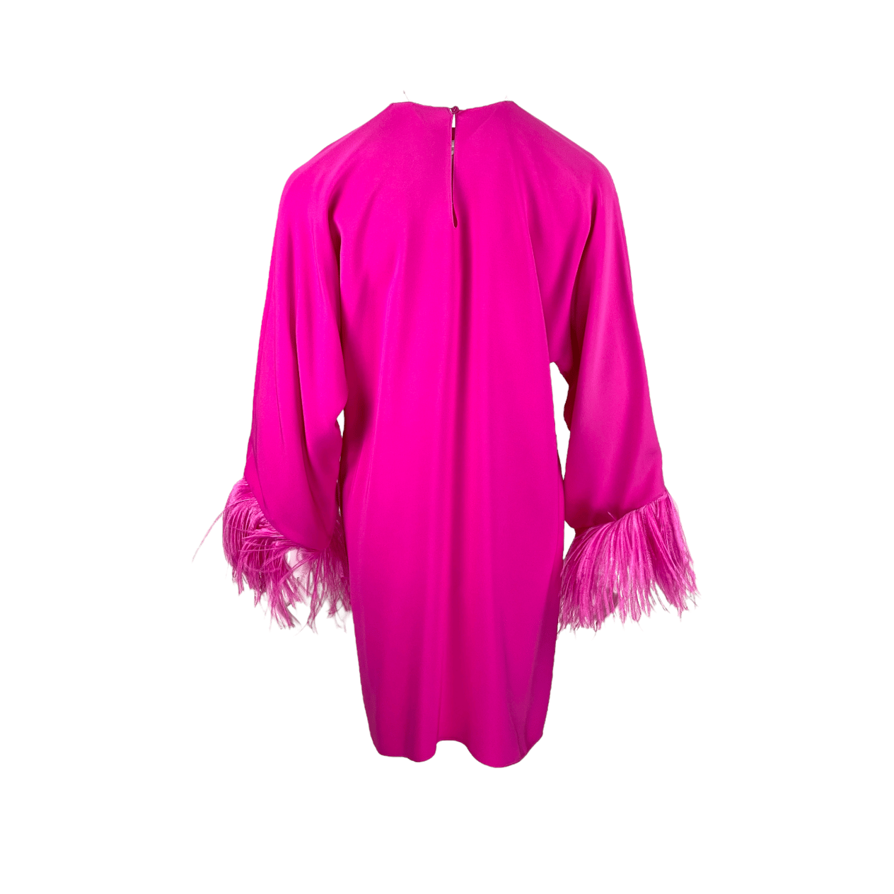  Valentino Fuchsia Cady Couture Embroidered Dress IT40 VALENTINO GARAVANI  