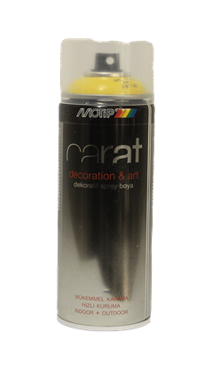 Sarı Sprey Boya Motip Carat Ral 1018 