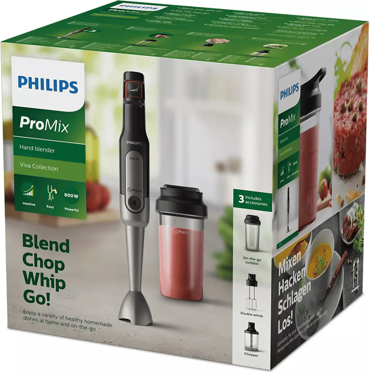 Philips HR2653/90 Viva Collection ProMix El Blenderi