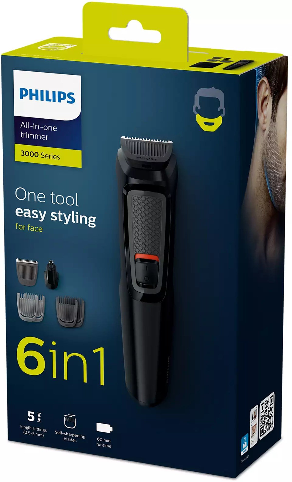 Philips MG3710/15 Multigroom 3000 Series 6 in 1 Erkek Bakım Kiti