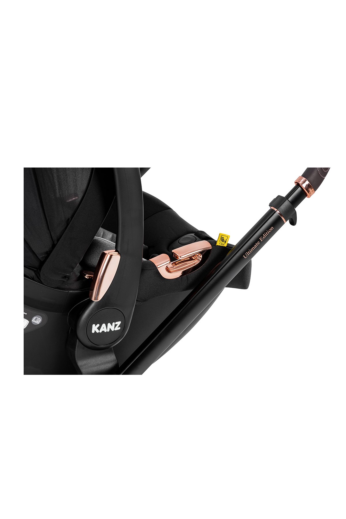 Kanz x-Go Ultimate Travel Sistem Bebek Arabası Rose Gold Siyah