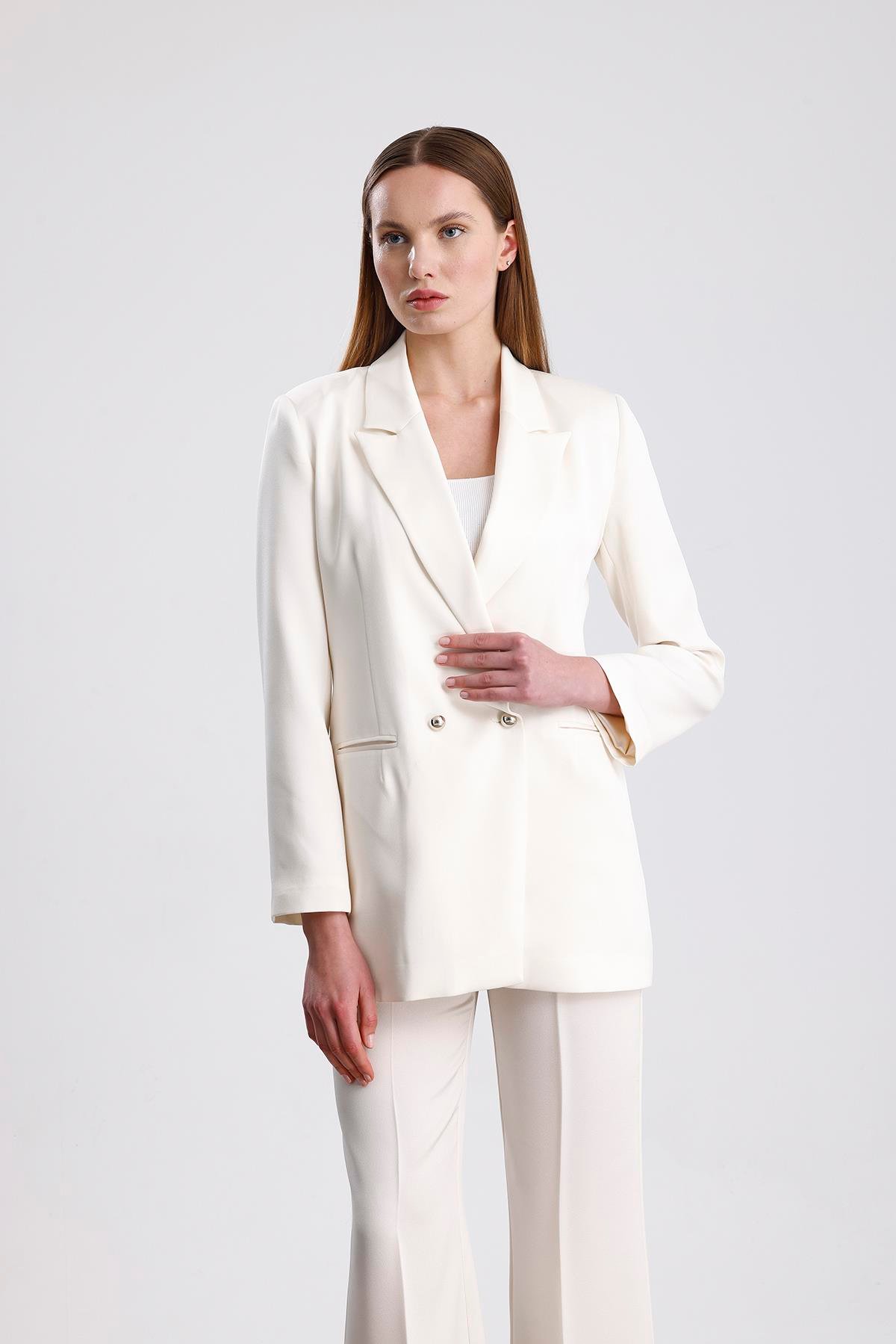 EKRU SLIM FIT TAKIM