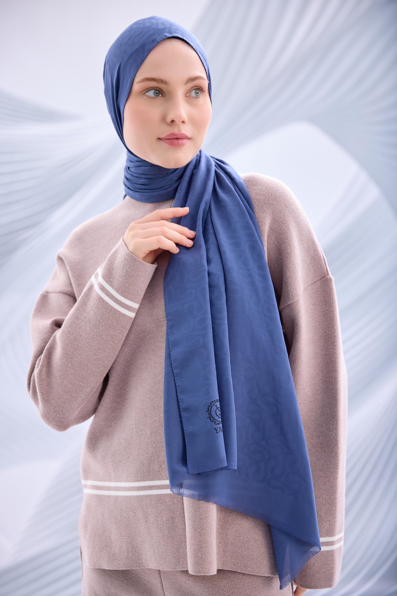 İNDİGO BULMACA DESEN JAKAR ŞAL-YQ03001