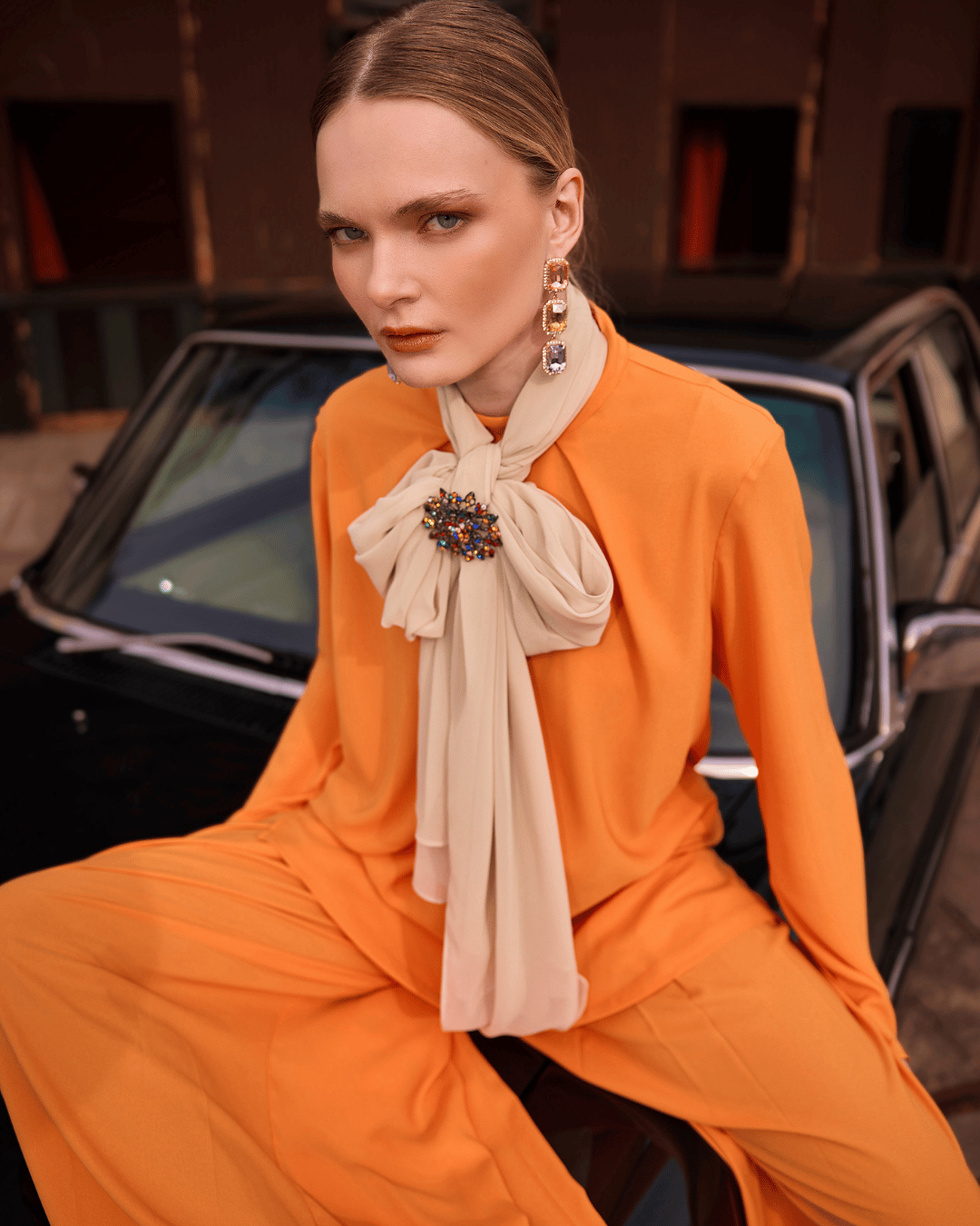 MANGO PLİSE DETAYLI TAKIM