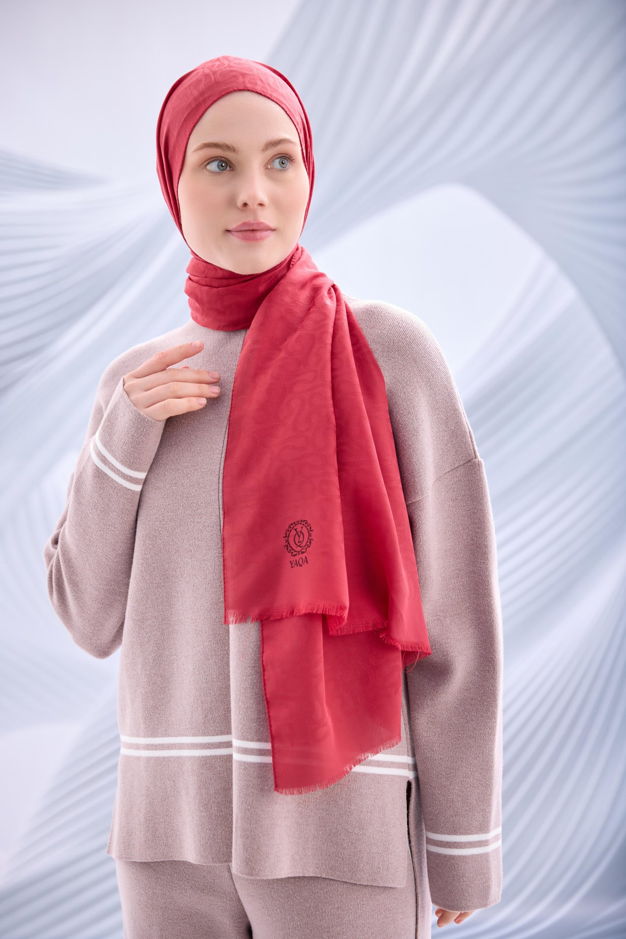 VİŞNE BULMACA DESEN JAKAR ŞAL-YQ03001