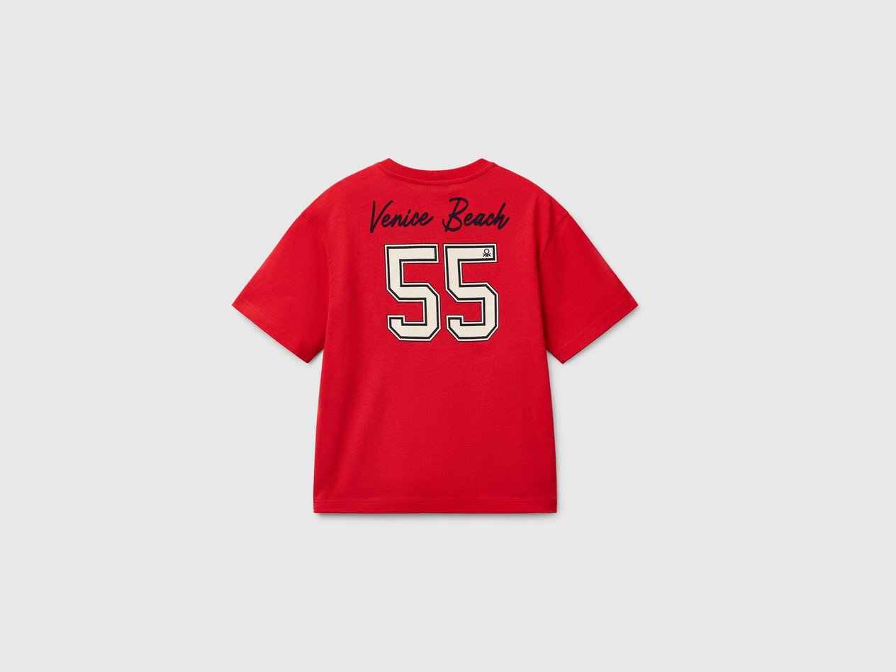  Erkek Çocuk Slogan Baskılı T-Shirt 
