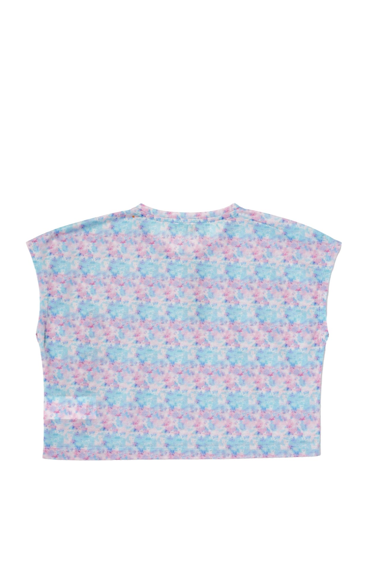 Benetton Kız Çocuk Turkuaz T-shirt BNT-G21257