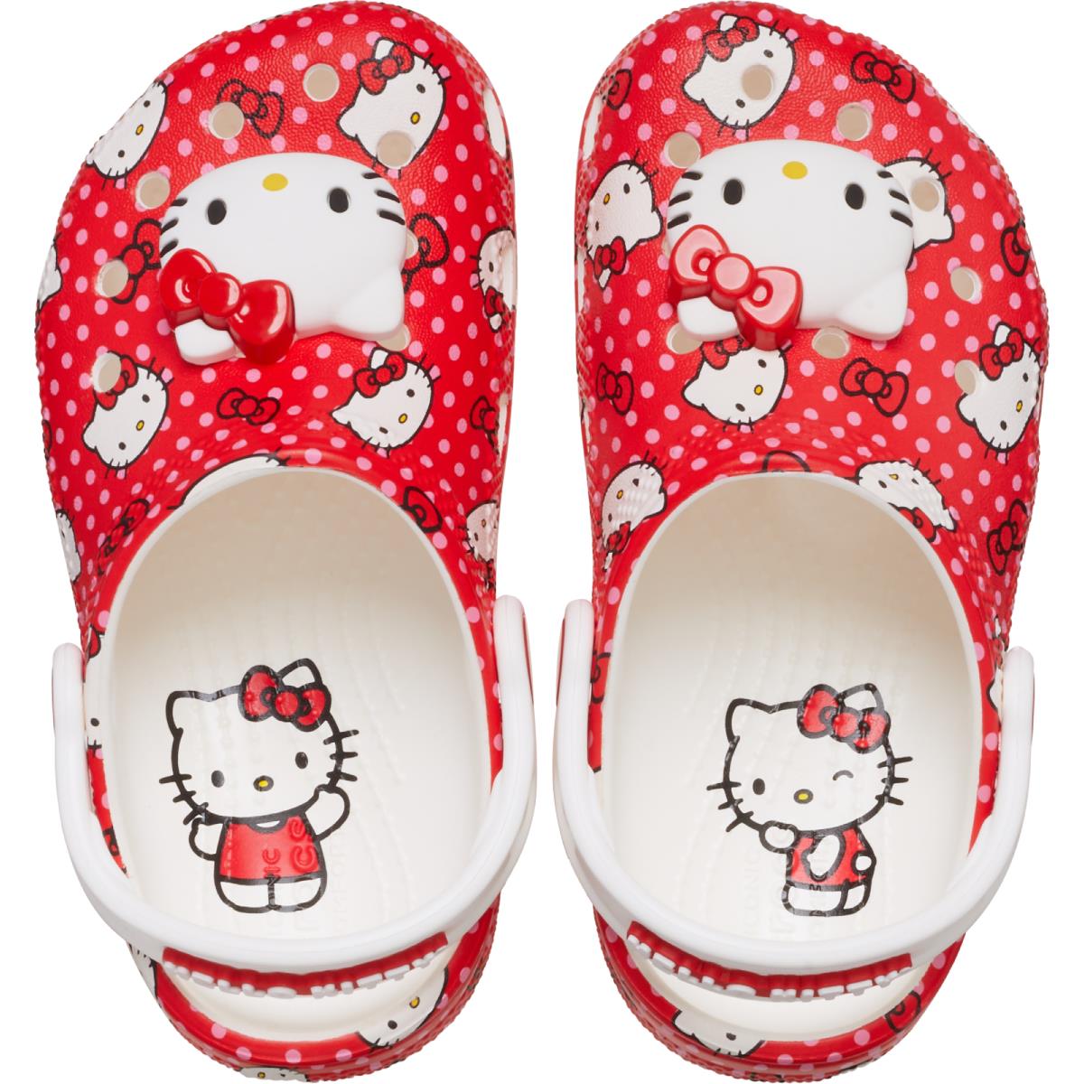 Crocs Hello Kitty Red Classic Clog T Çocuk Sandalet