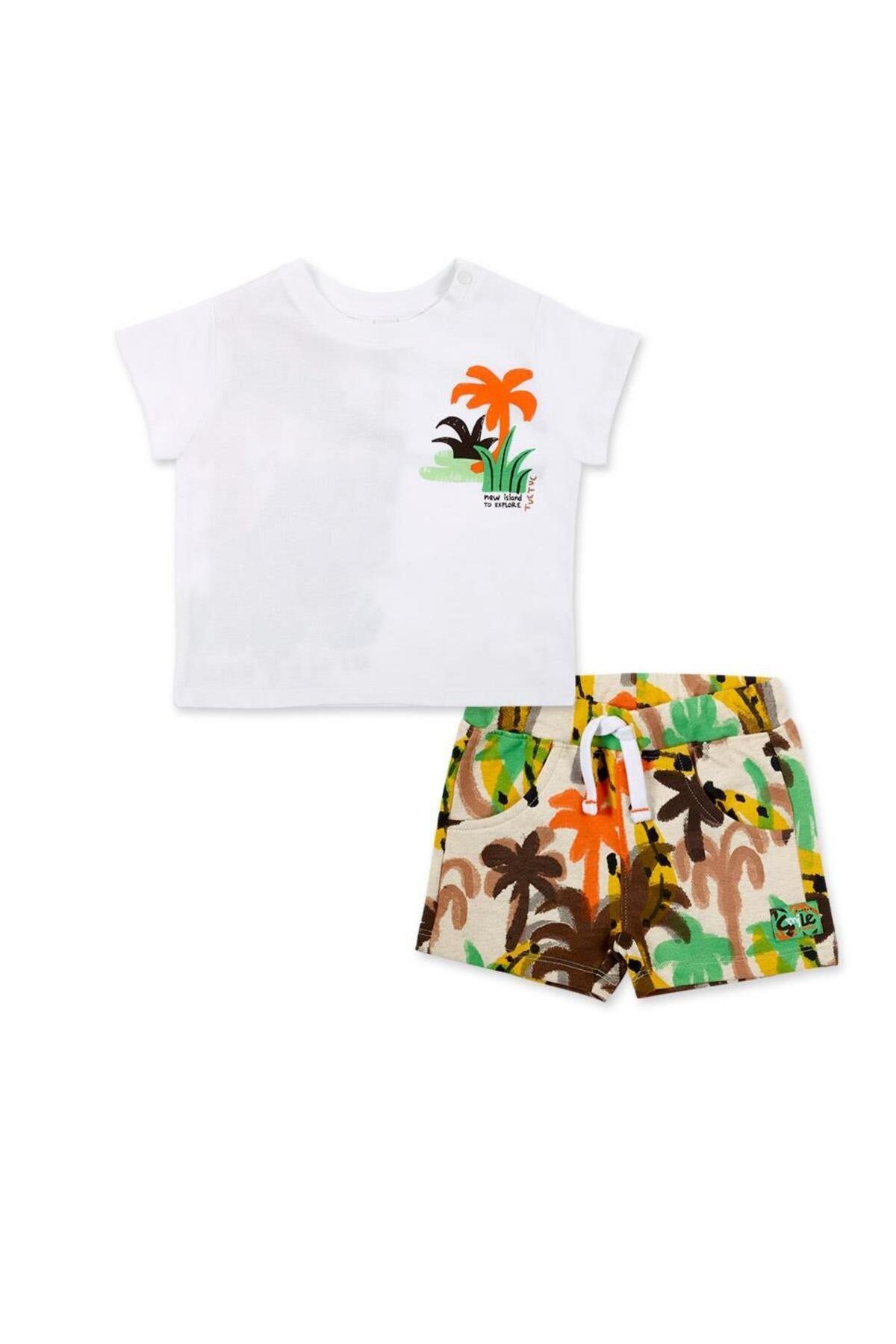 Erkek Çocuk T-Shirt Bermuda Takım 11369947
