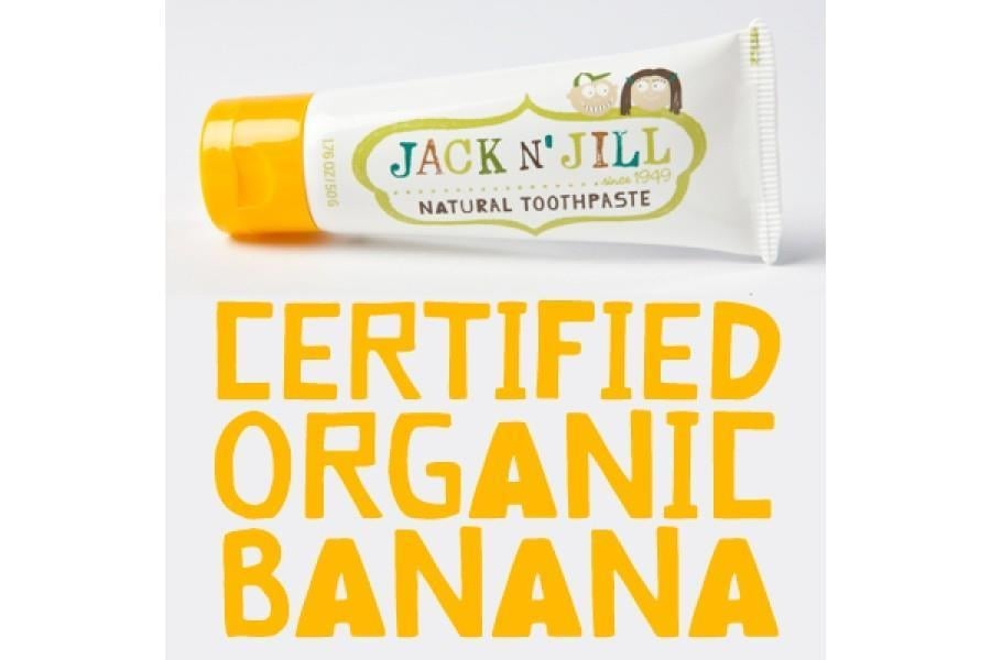 Jack N'Jill Organik Diş Macunu Banana