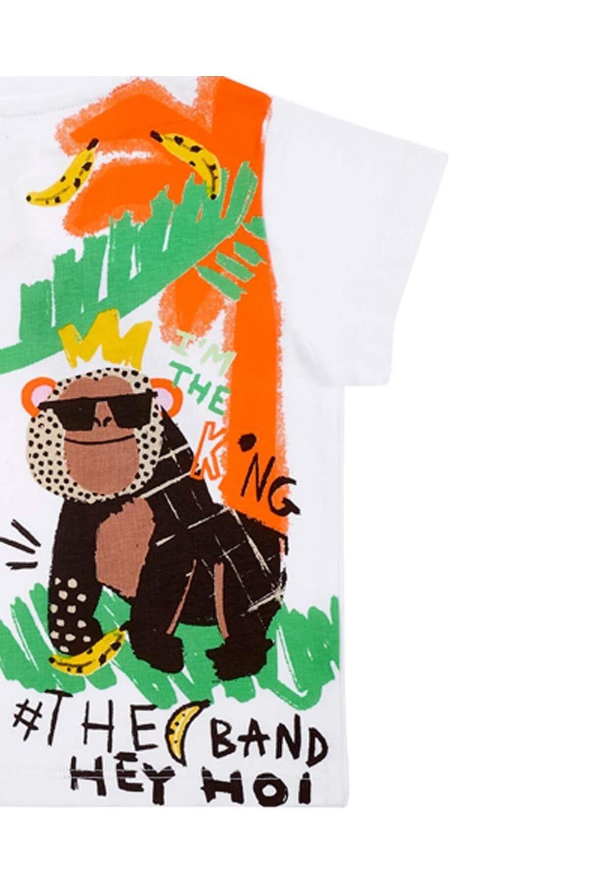 Jersey Erkek Çocuk Beyaz T-Shirt 11369941