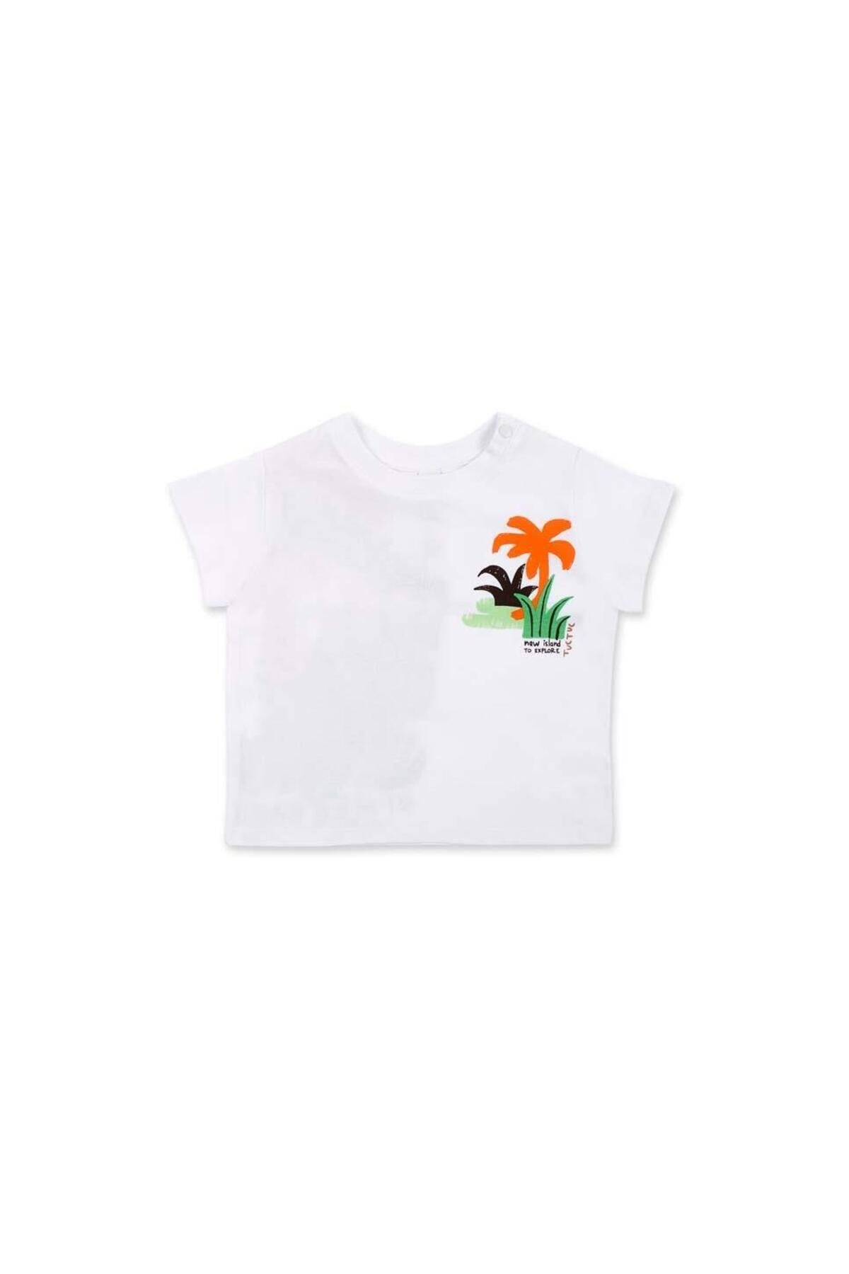 Jersey Erkek Çocuk Beyaz T-Shirt 11369941