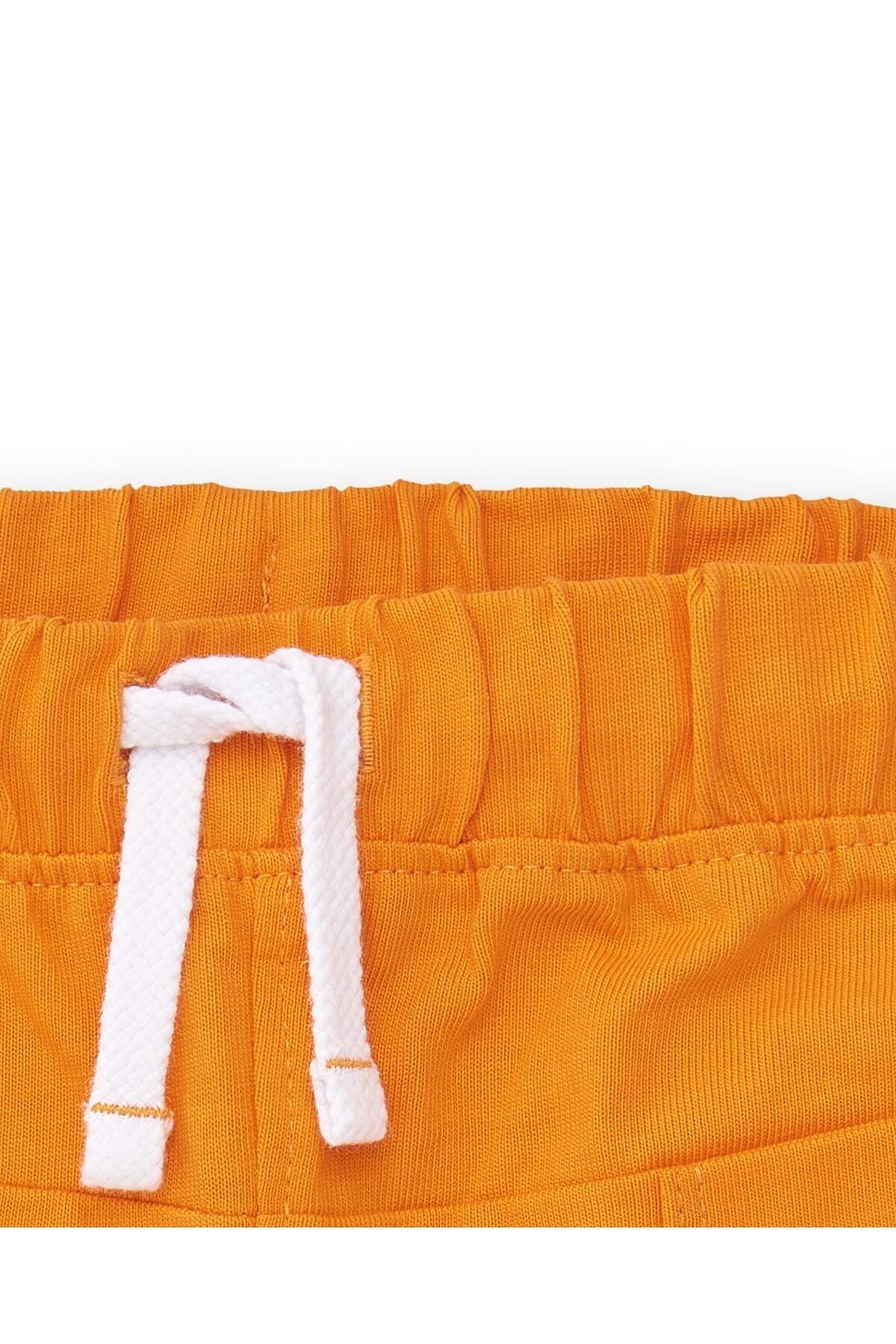 Jersey Erkek Çocuk Turuncu Bermuda 11369926