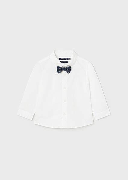 Mayoral Erkek Bebek Beyaz Gömlek Uzun Kol 02189 052