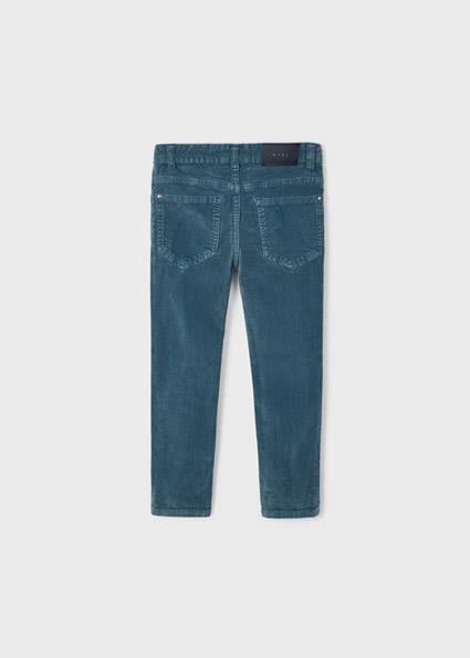 Mayoral Erkek Çocuk KoyuMavi Fitilli Pantolon Basic Slimfit 