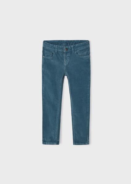 Mayoral Erkek Çocuk KoyuMavi Fitilli Pantolon Basic Slimfit 
