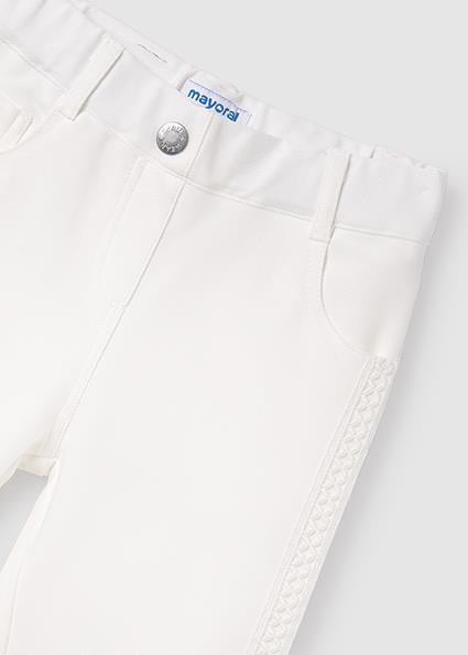 Mayoral Kız Çocuk Krem Pantolon 06511-032