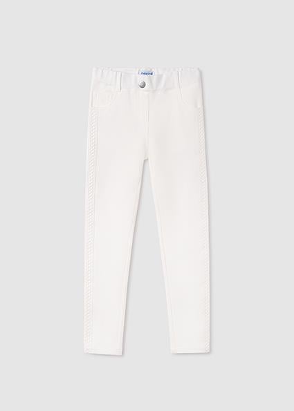 Mayoral Kız Çocuk Krem Pantolon 06511-032