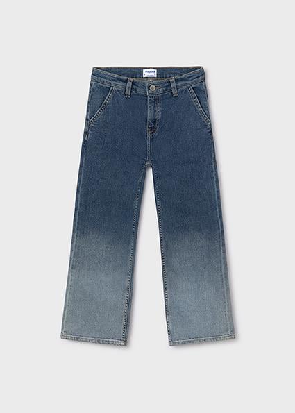 Mayoral Kız Çocuk Renk Geçişli Denim Pantolon
