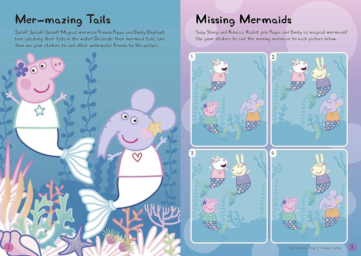 Peppa Pig - Peppas Magical Friends Sticker Activit