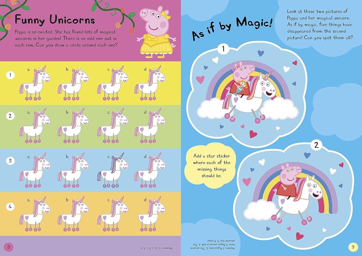 Peppa Pig - Peppas Magical Friends Sticker Activit