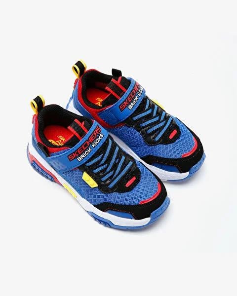 Skechers Brick Kicks 2.0 Mavi Erkek Çocuk Spor Ayakkabı