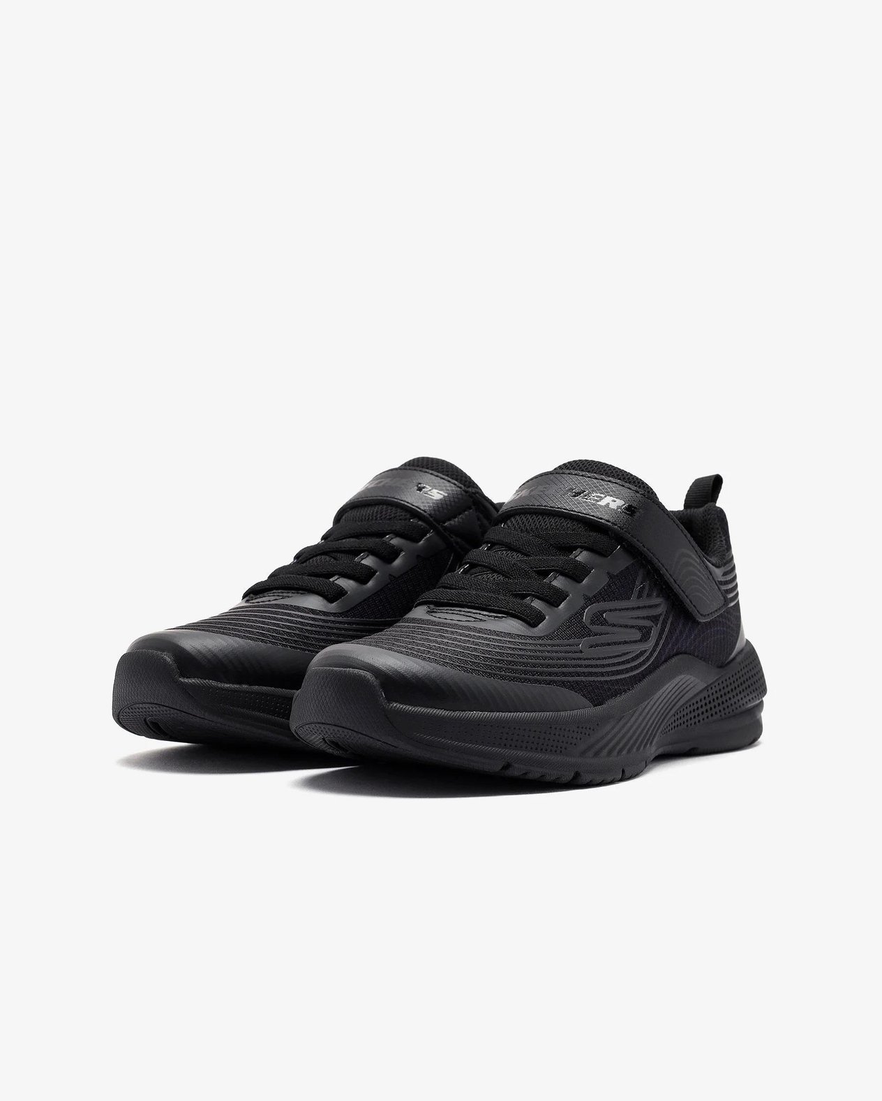Skechers Microspec Advance Kız Çocuk Siyah Spor Ayakkabı