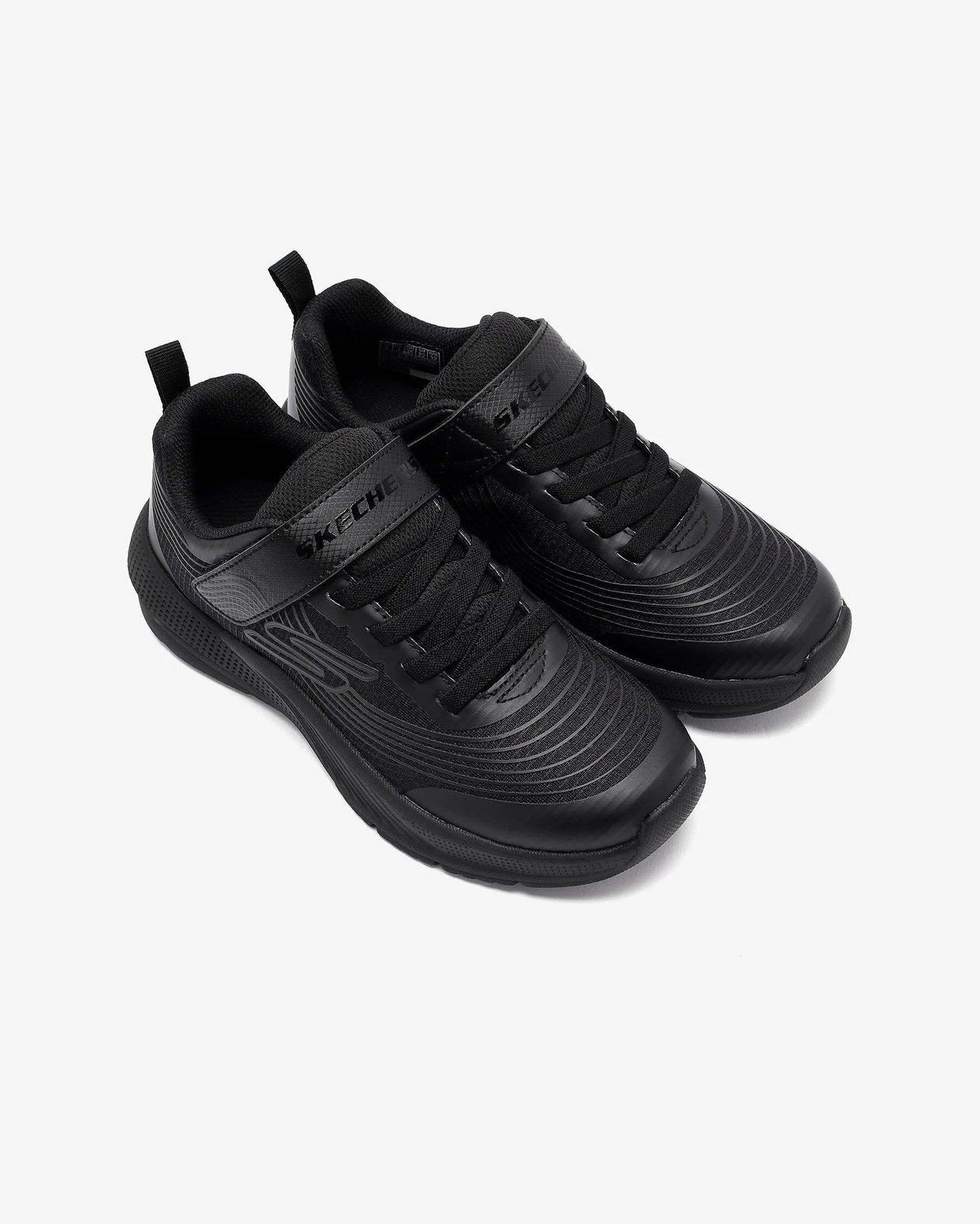 Skechers Microspec Advance Kız Çocuk Siyah Spor Ayakkabı