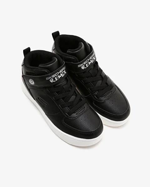 Skechers Sport Court 92 Show Starter Erkek Çocuk Siyah Işıklı Spor Ayakkabı