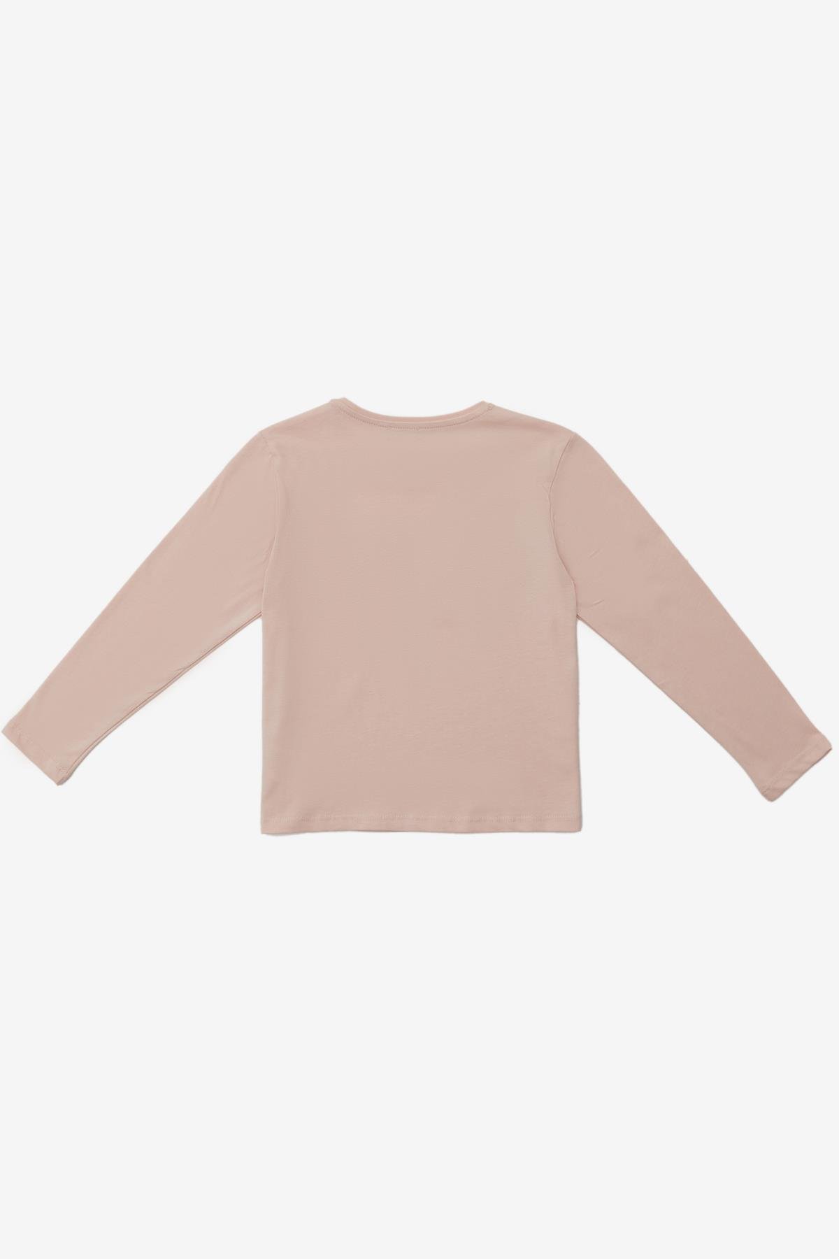 United Colors of Benetton Kız Çocuk Pembe T-Shirt BNT-G20866
